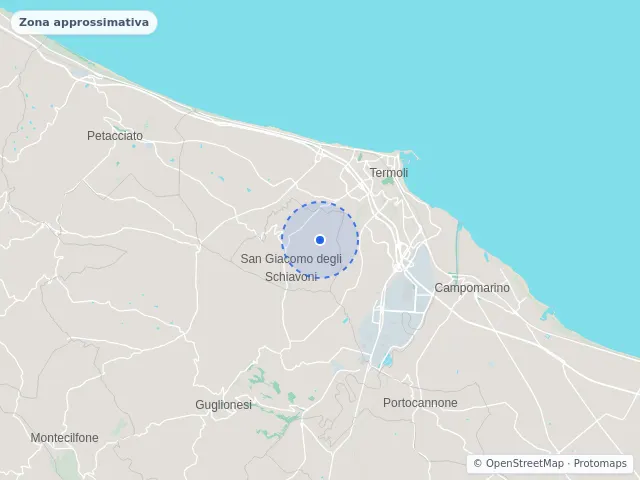 Mappa di Termoli, Campobasso