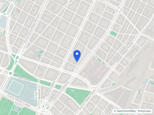 Mappa di Torino