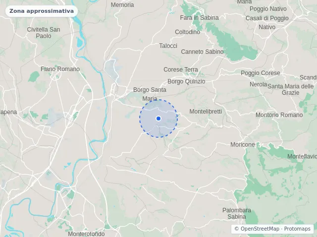 Mappa di Montelibretti, Roma
