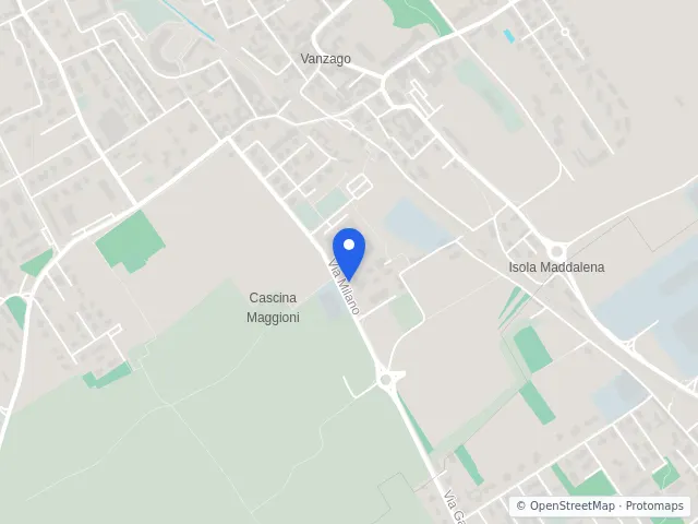 Mappa di Vanzago, Milano
