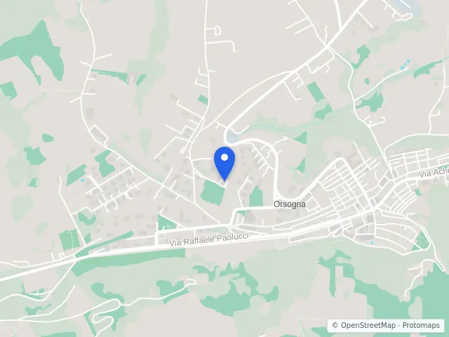 Mappa di Orsogna, Chieti