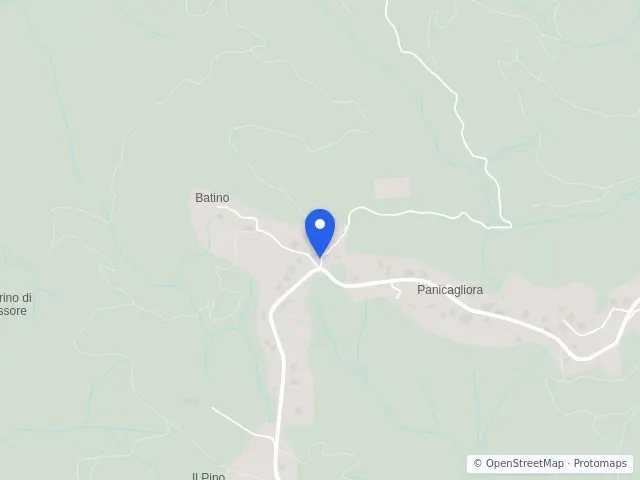 Mappa di Marliana, Pistoia