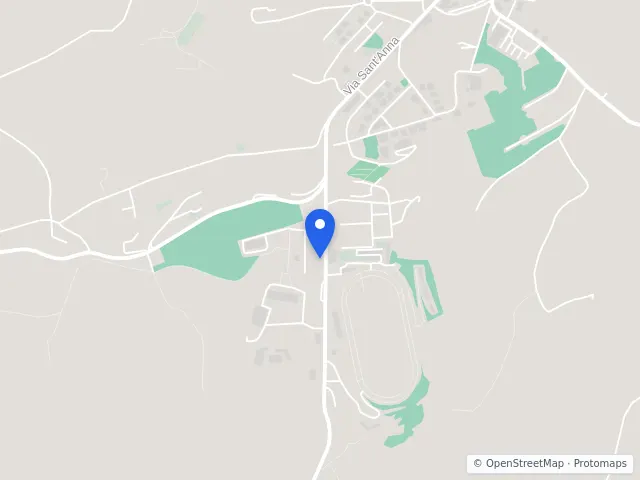 Mappa di Corridonia, Macerata