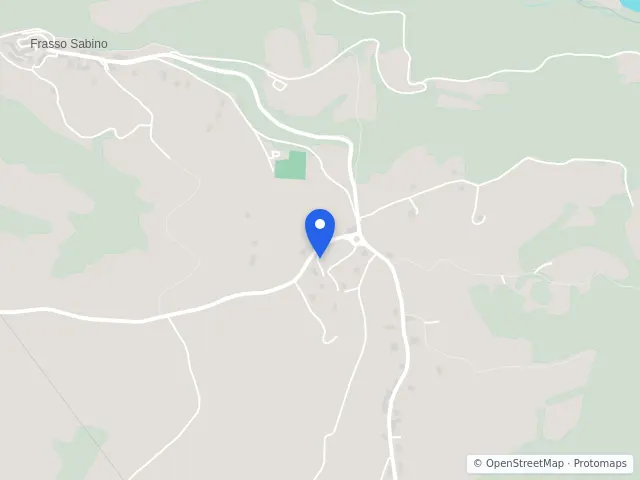 Mappa di Poggio Nativo, Rieti