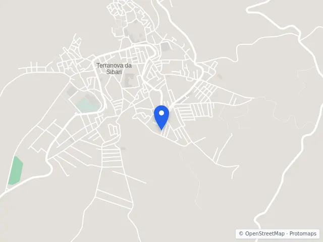 Mappa di Terranova da Sibari, Cosenza