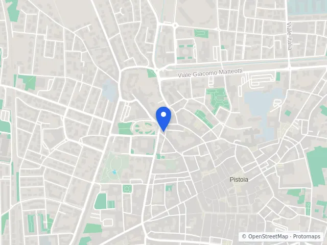 Mappa di Pistoia