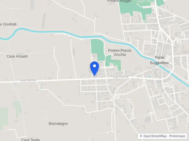 Mappa di Ponte Buggianese, Pistoia