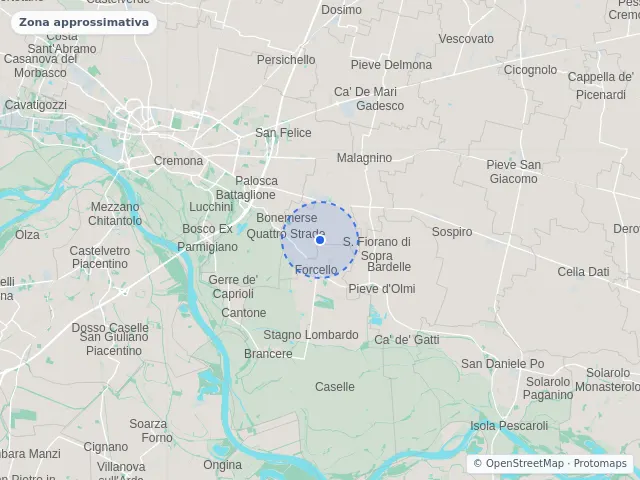 Mappa di Bonemerse, Cremona