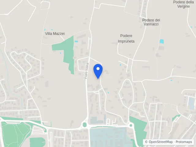 Mappa di Pistoia