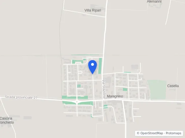 Mappa di Malagnino, Cremona