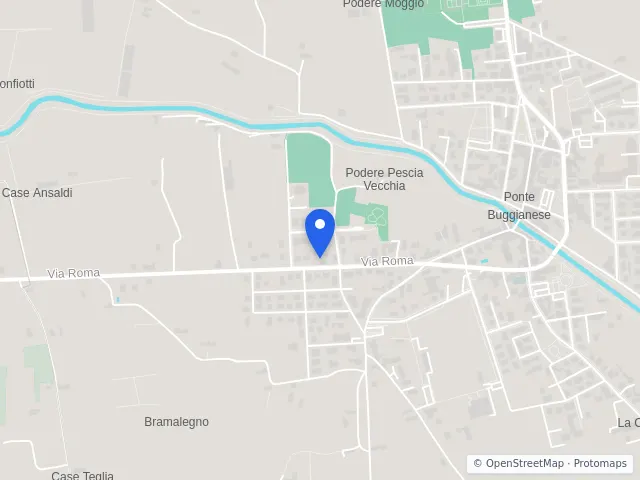 Mappa di Ponte Buggianese, Pistoia