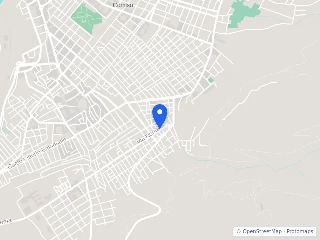 Mappa di Comiso, Ragusa