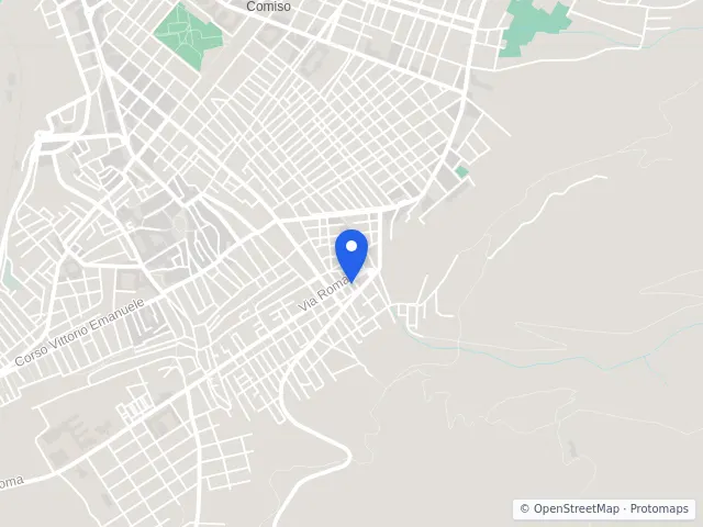 Mappa di Comiso, Ragusa