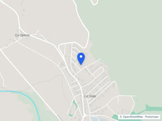 Mappa di Montecalvo in Foglia, Pesaro e Urbino