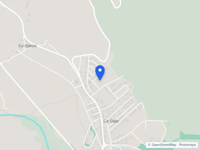 Mappa di Montecalvo in Foglia, Pesaro e Urbino