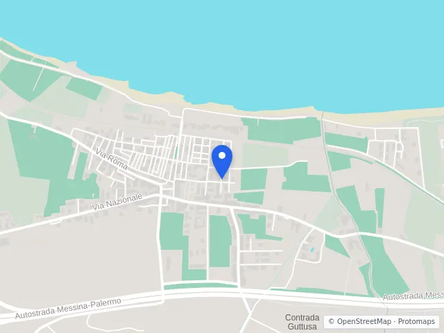 Mappa di Falcone, Messina