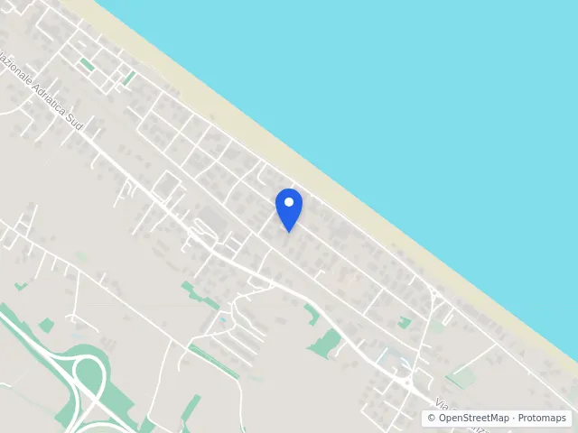 Mappa di Francavilla al Mare, Chieti