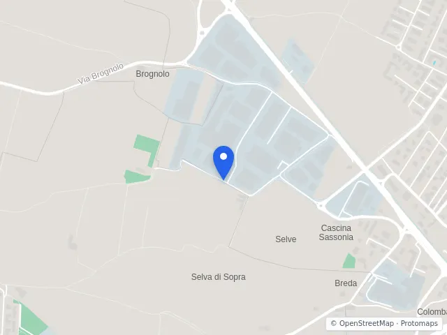 Mappa di Rodengo Saiano, Brescia