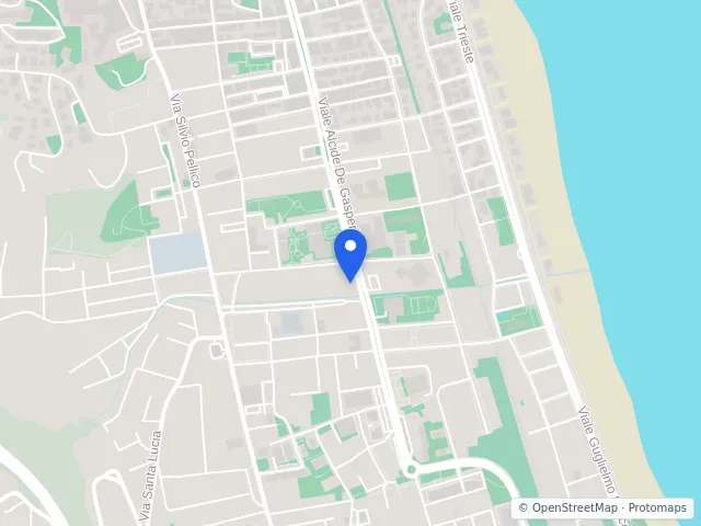 Mappa di San Benedetto del Tronto, Ascoli Piceno