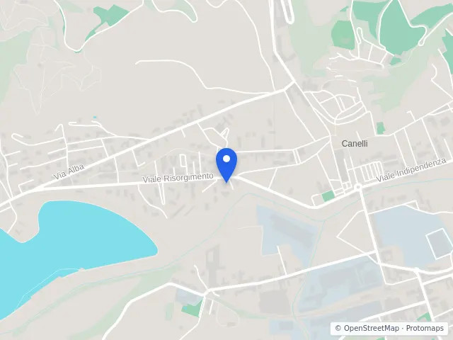 Mappa di Canelli, Asti