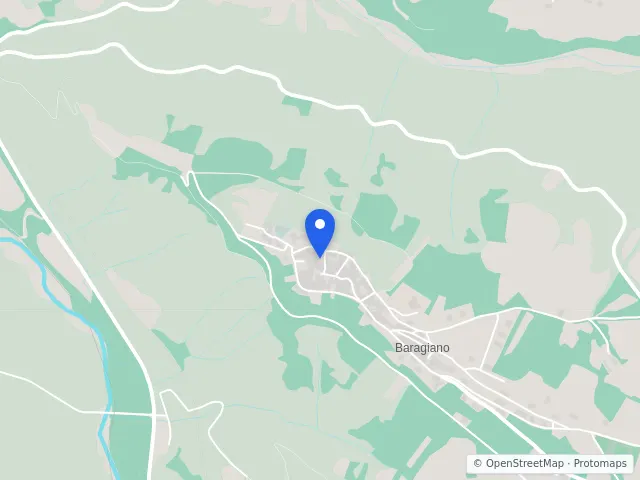 Mappa di Baragiano, Potenza