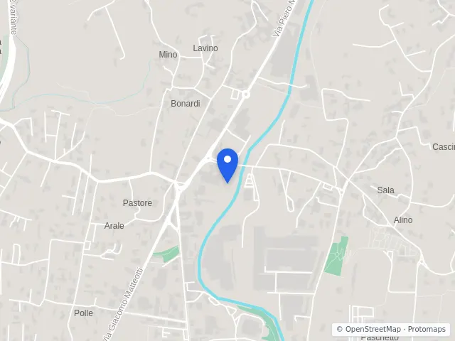 Mappa di Cossato, Biella