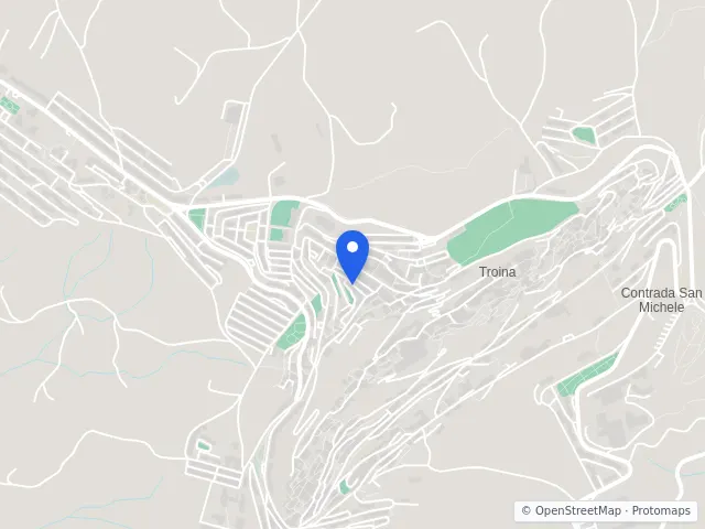 Mappa di Troina, Enna