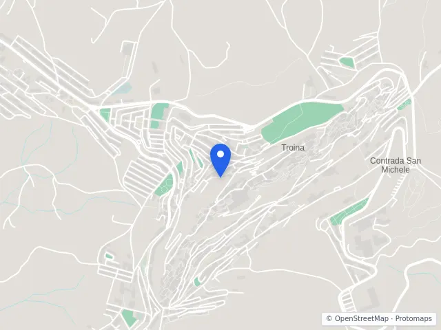 Mappa di Troina, Enna