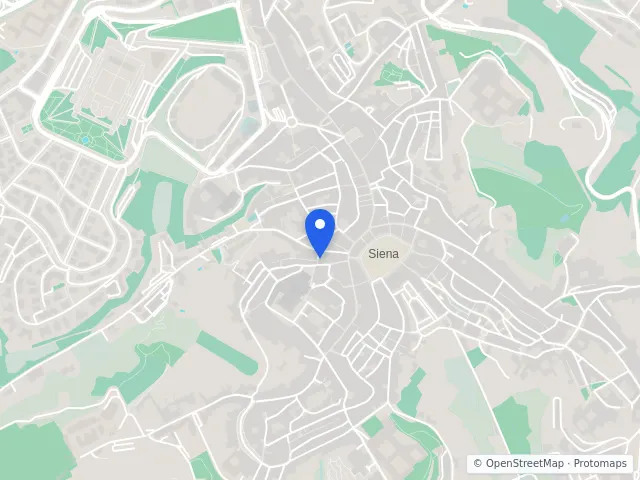 Mappa di Siena