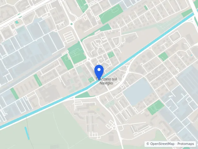 Mappa di Trezzano sul Naviglio, Milano