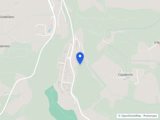 Mappa di Castellina in Chianti, Siena