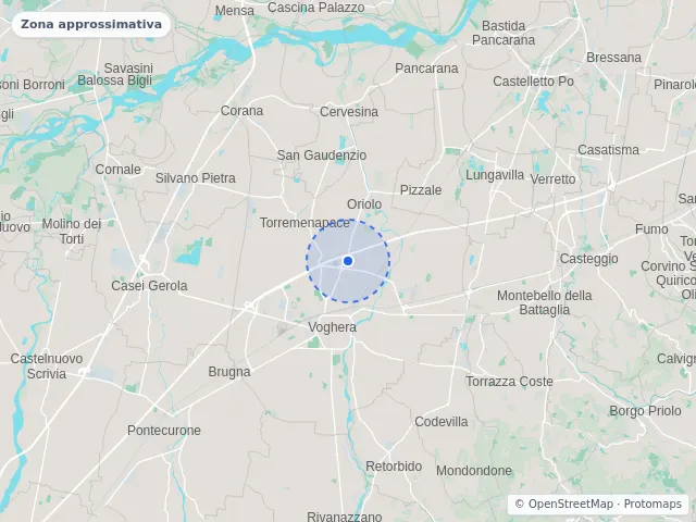 Mappa di Voghera, Pavia
