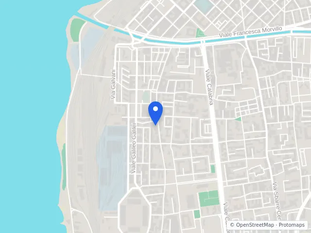 Mappa di Reggio di Calabria