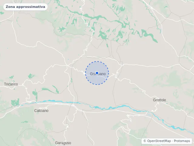 Mappa di Grassano, Matera