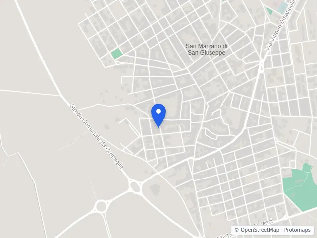 Mappa di San Marzano di San Giuseppe, Taranto