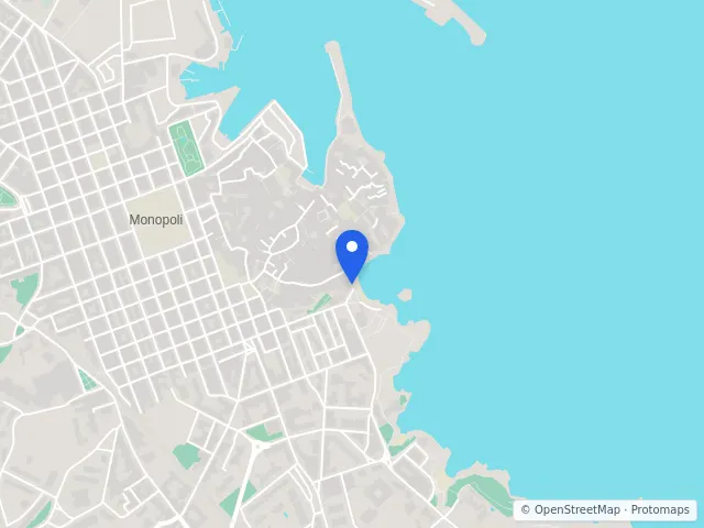 Mappa di Monopoli, Bari