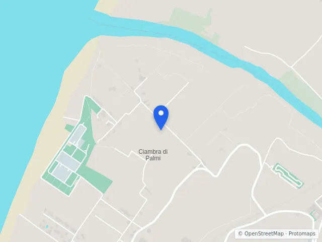 Mappa di Palmi, Reggio di Calabria