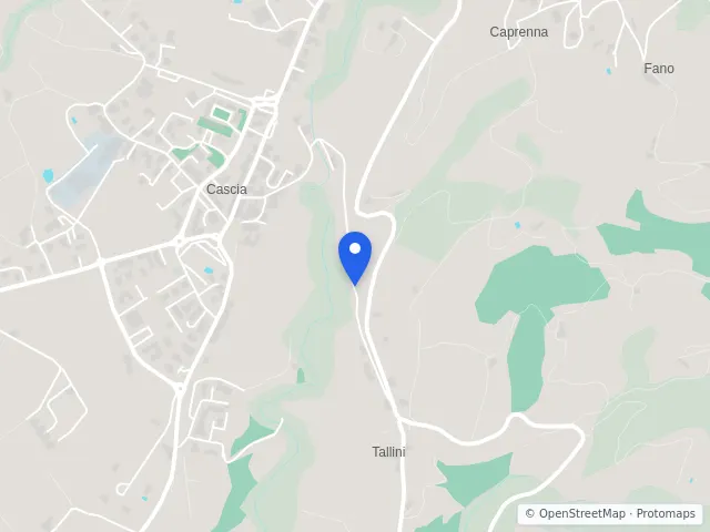 Mappa di Reggello, Firenze