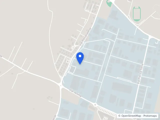 Mappa di Castelfidardo, Ancona