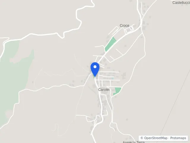 Mappa di Carolei, Cosenza
