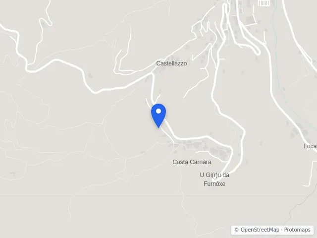 Mappa di Dolcedo, Imperia
