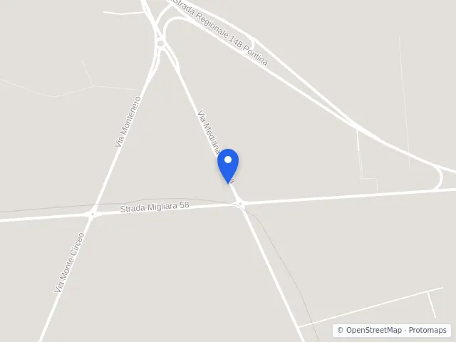 Mappa di Terracina, Latina