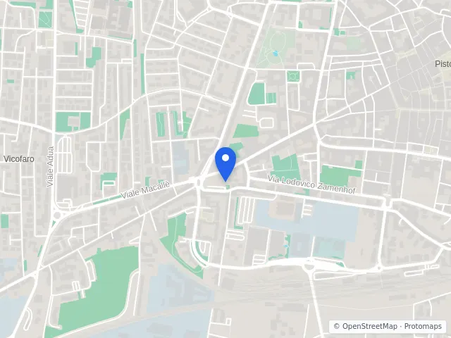 Mappa di Pistoia