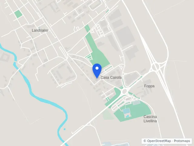 Mappa di Landriano, Pavia