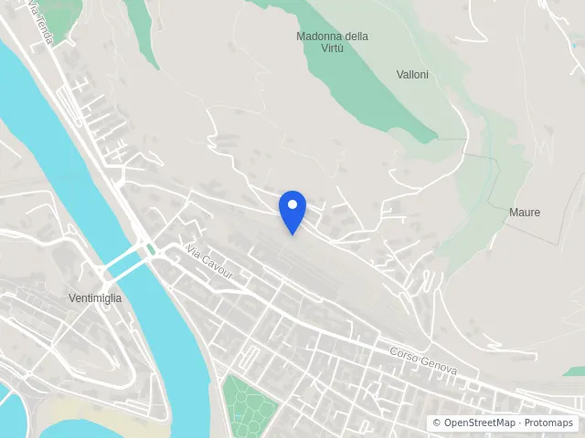 Mappa di Ventimiglia, Imperia