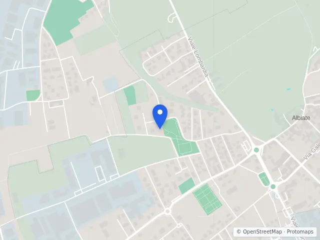 Mappa di Albiate, Monza e della Brianza