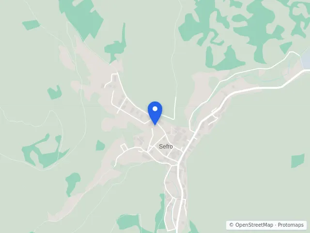Mappa di Sefro, Macerata