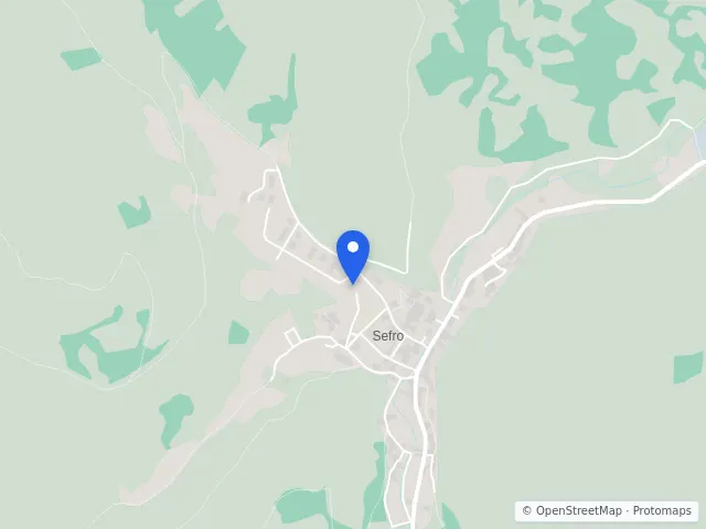 Mappa di Sefro, Macerata