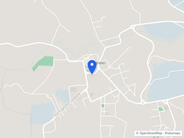 Mappa di Appignano, Macerata