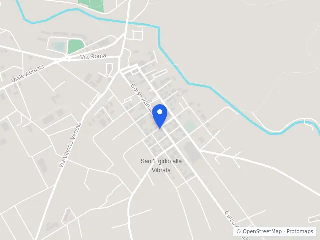 Mappa di Sant'Egidio alla Vibrata, Teramo